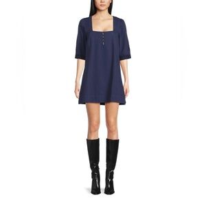 Free People 💕 NWT Bali-Hazel Hearts Mini Dress